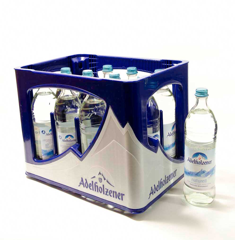 Adelholzener Naturell 12x0,75L Wasser Still Wasser Getränke bei München