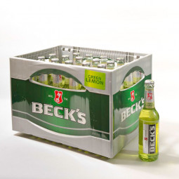 Becks Green Lemon 24x0,33L